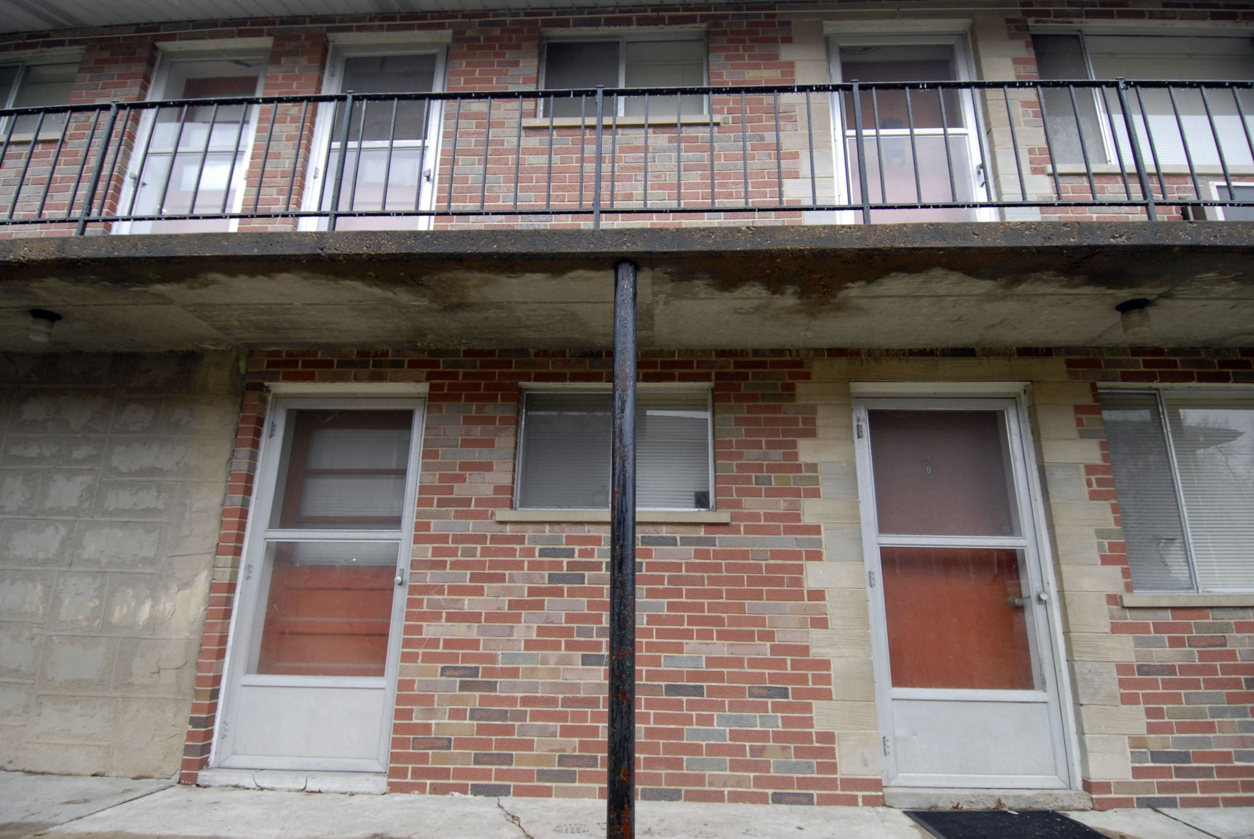 The apartment where the boys were found